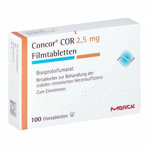 CONCOR COR FILM TBL 30 X 2.5 MG