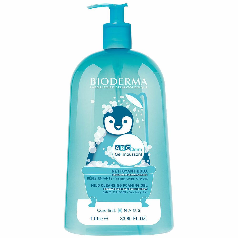 BIODERMA ABCDERM PJENUŠAVI GEL 1 L