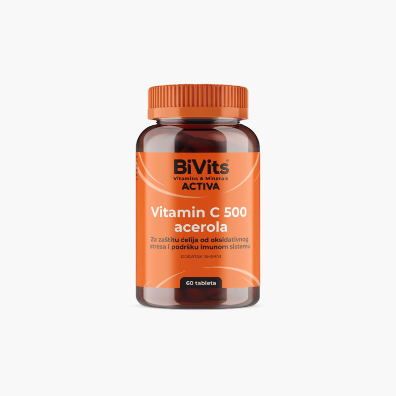 BIVITS VITAMIN C 500 ACEROLA TBL A 60