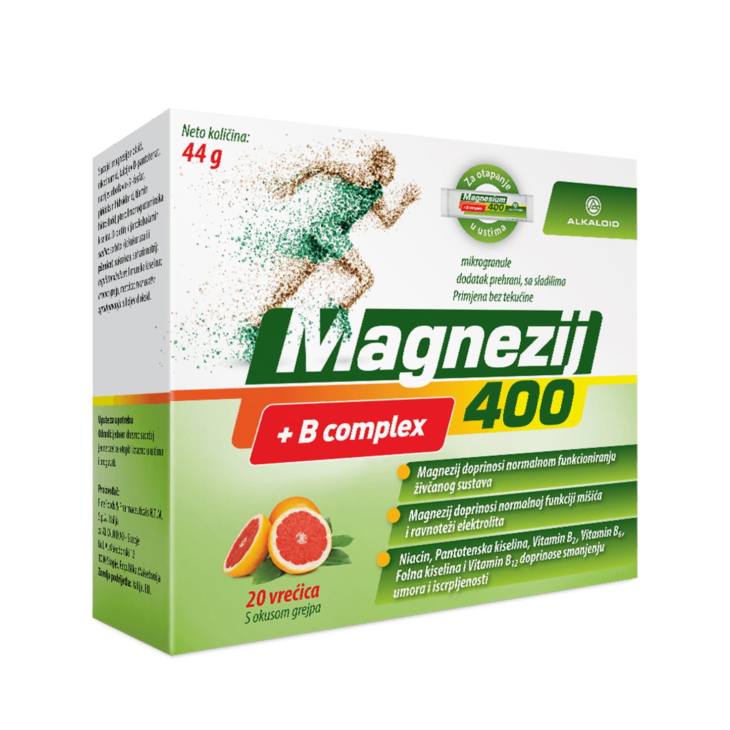 MAGNEZIJ 400 + B COMLEX GRANULE A 20