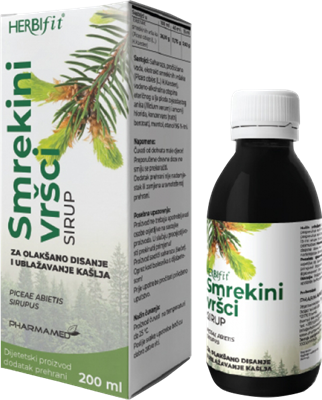 HERBIFIT SIRUP SMREKINI VRŠCI 200 ML