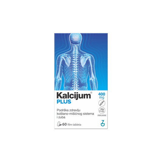 KALCIJUM PLUS FILM TBL 30 X 400 MG