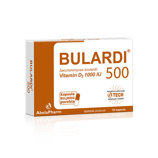 BULARDI 500 + VIT D3 1000 IU CPS A 10