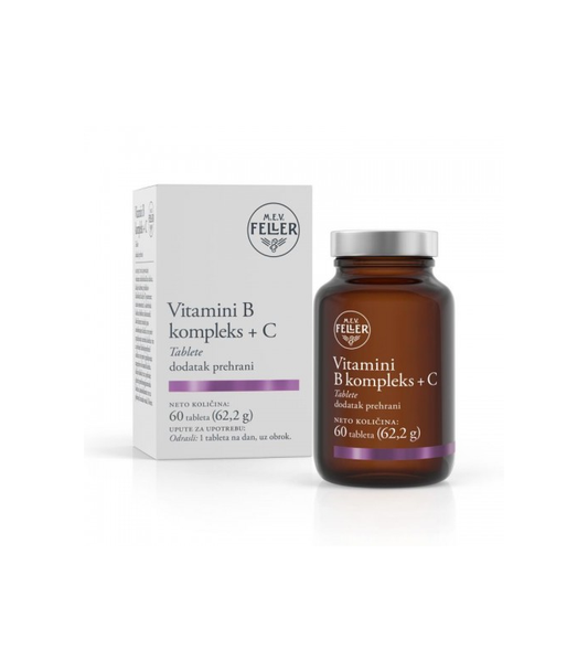 FELLER VITAMIN B KOMPLEKS + C TBL A 60