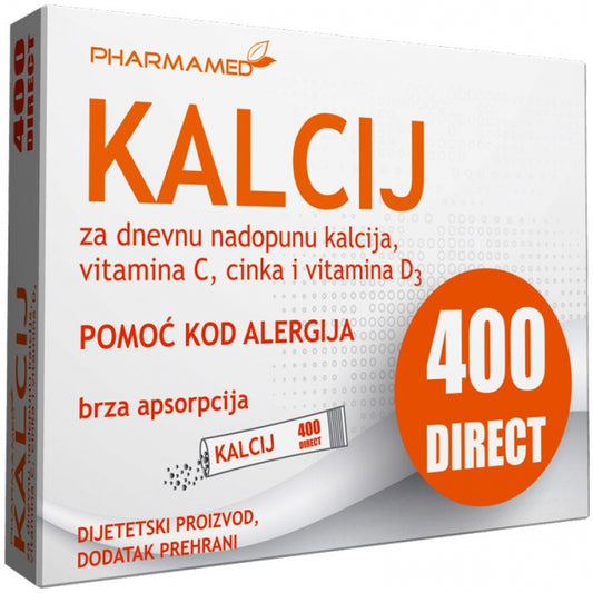 KALCIJ 400 DIRECT PLV A 20