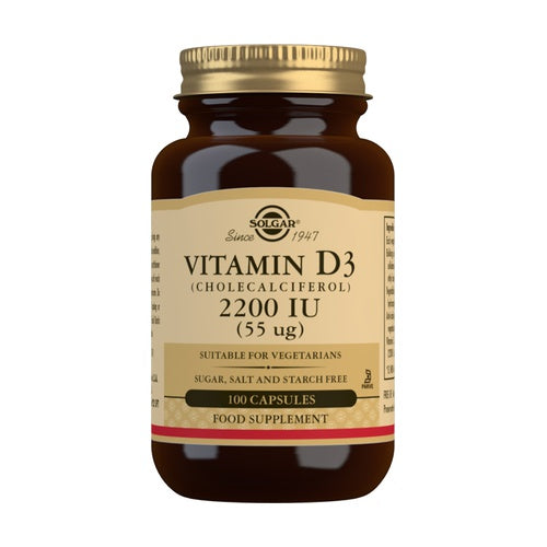 SOLGAR VITAMIN D CPS A 100