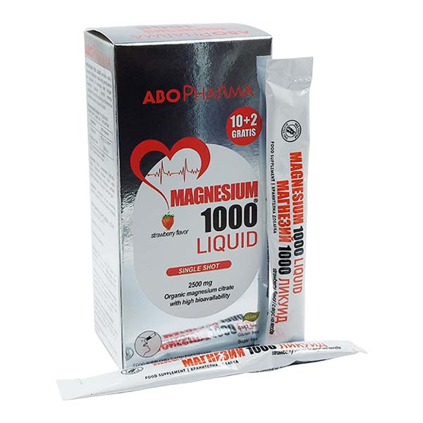 ABOPHARMA MAGNESIUM 1000 LIQ JAGODA