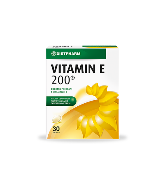 VITAMIN E CPS 30 X 200 MG