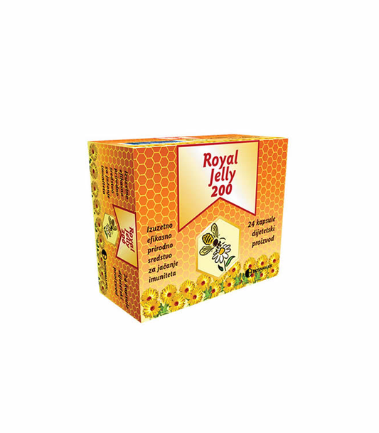 ROYAL JELLY CPS 24 X 200 MG