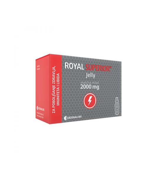 ROYAL JELLY SUPERIOR 2000 MG 10 X 10 ML