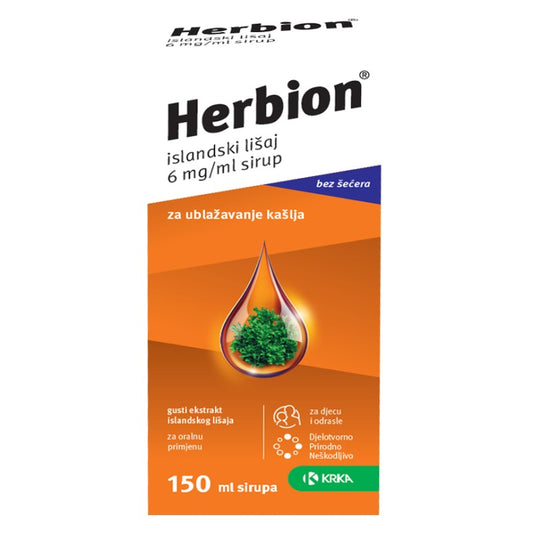 HERBION SIRUP ISLANDSKI LIŠAJ 150 ML