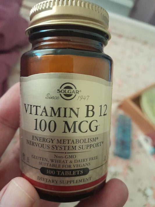 SOLGAR VITAMIN B12 100MCG TBL A 100