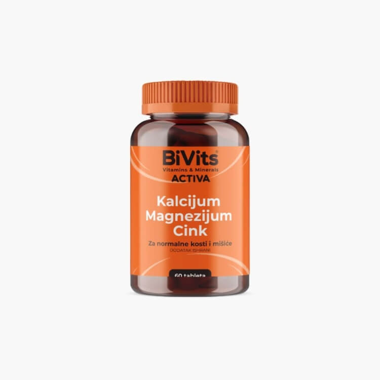 BIVITS ACTIVA CA-MG-ZN A 60 TBL