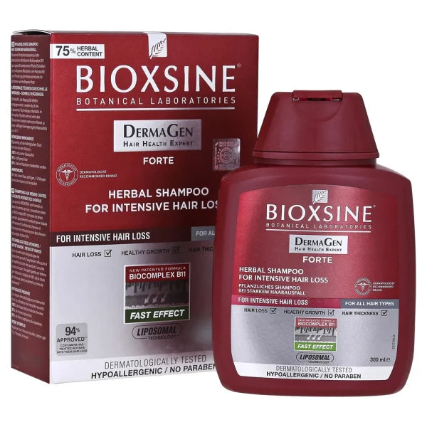 BIOXINE DERMAGEN FORTE ŠAMPON PROTIV INTENZIV OPADANJ KOSE ZASVE TIPOVE KOSE 300 ML