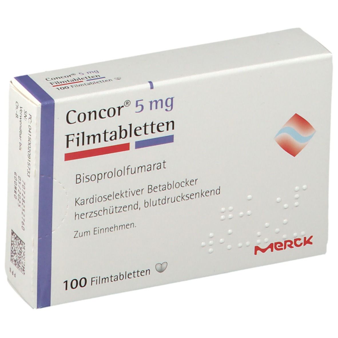 CONCOR FILM TBL 30 X 5 MG