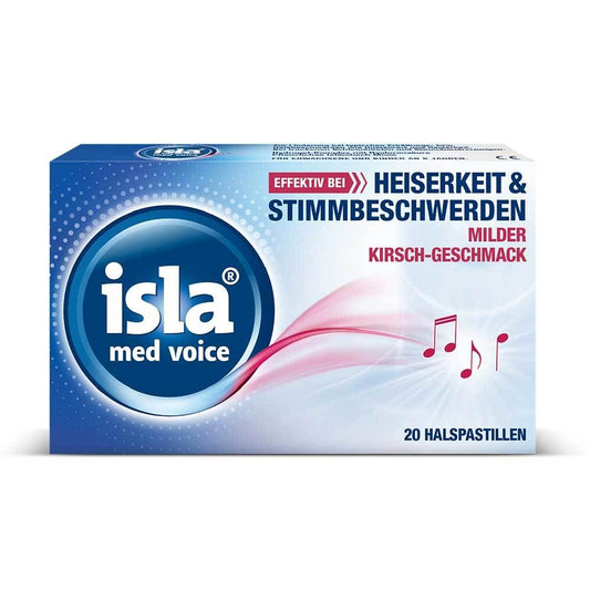 ISLA MEDIC VOICE PASTILE A 20 (ISLAND. LIŠAJ I HIJAL. KISEL.)