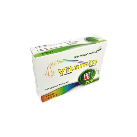 VITAMIN E 200 CPS. A 30 PHARMAMED