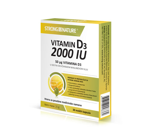 VITAMIN D3 2000 IU CPS A 30