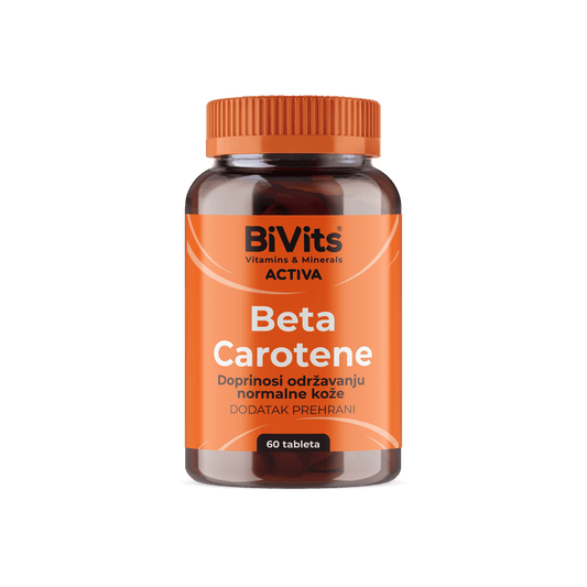 BIVITS ACTIVA BETA - CAROTENE TBL. A 60