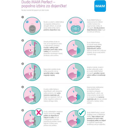 MAM DUDA PERFECT SILIKON 0+ MJ 1/1