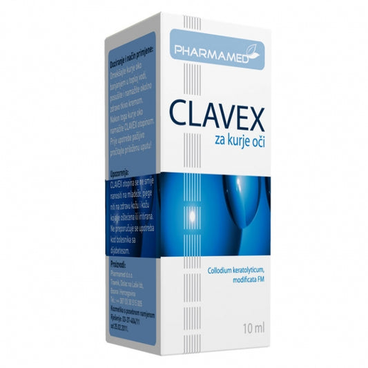 CLAVEX KAPI ZA KURIJE OČI 10 ML