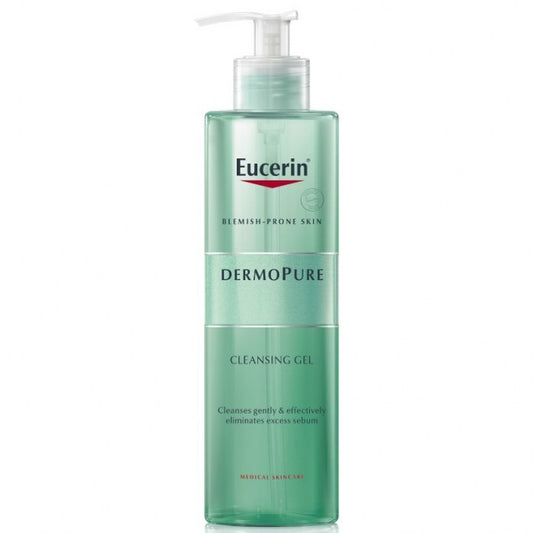 EUCERIN DERMOPURE GEL ZA ČIŠĆENJE LICA 400 ML