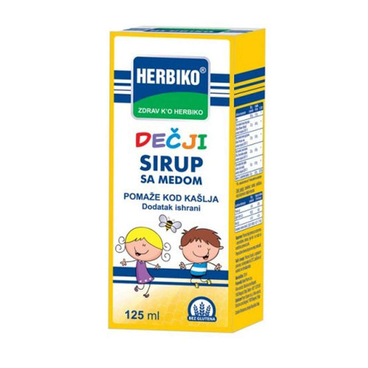 HERBIKO SIRUP SA MEDOM ZA DJECU 125 ML