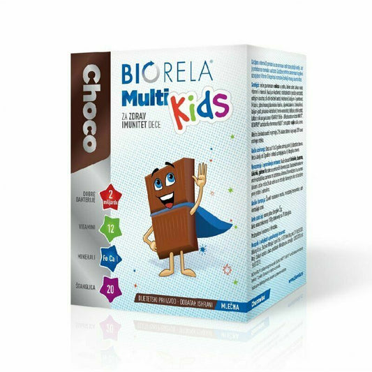 BIORELA CHOCO MULTI KIDS A (20+4) X 5 G