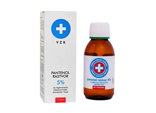 PANTENOL RASTVOR 5 % 125 ML