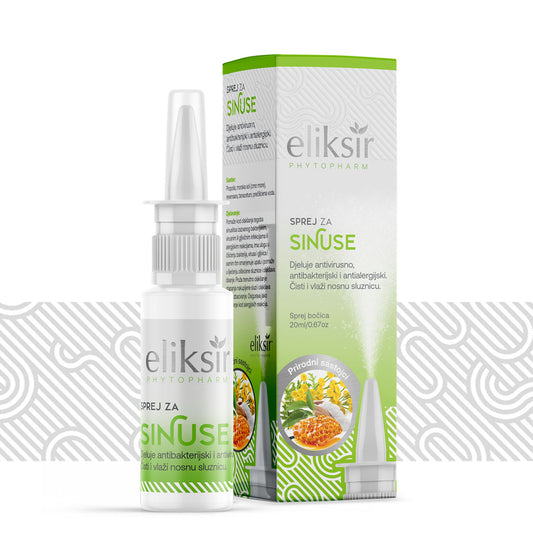 ELIKSIR SPREJ ZA SINUSE 20ML