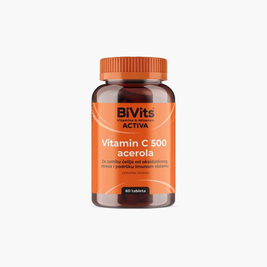 BIVITS VITAMIN C 500 ACEROLA TBL A 60